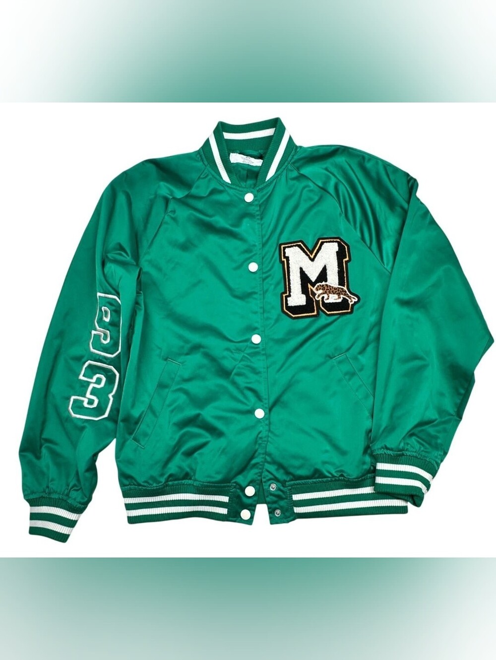 H&M Varsity Jacket Letterman Bomber Retro